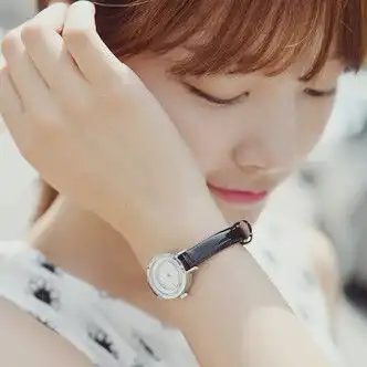 正品韩国官网同款手表简约ol气质细皮带女堆糖,美好生活研究所