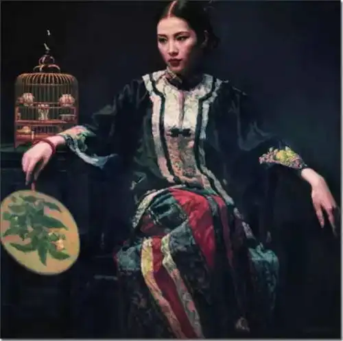 这哥俩笔下的东方美女,那可真是美