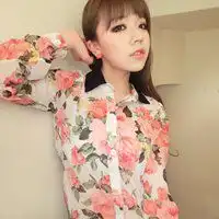 唯美头像穿碎花裙的女生微信头像图片大全
