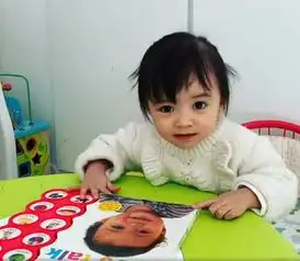 超萌熊黛林晒1岁双胞胎女儿,kaylor看英文书还偷亲书上小哥哥