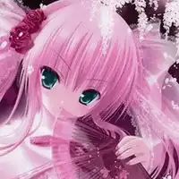 二次元拽女qq卡通头像