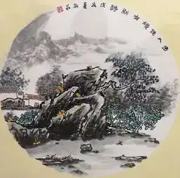 郝丽茹女士山水画作品欣赏