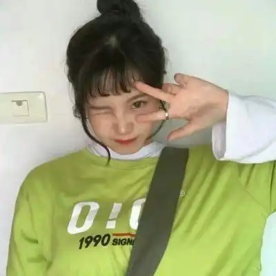 qq女生头像绿色小清新qq