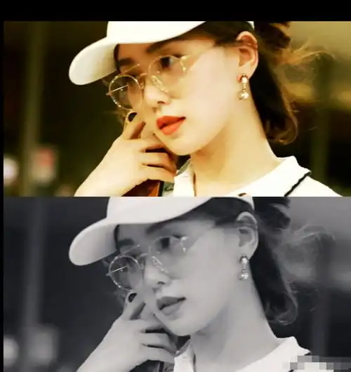 原以为杨幂郑爽戴眼镜已经够好看了,没想到刘诗诗才是真的惊艳