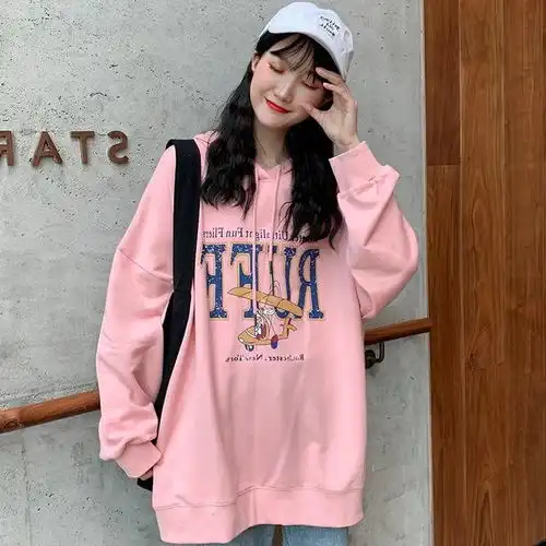 卫衣的时尚搭配示范,助你秒变元气少女,适合秋冬季节哦