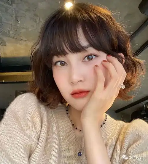 可爱的女生剪短发,真好看