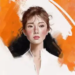 这画的不是小姐姐,是仙女啊