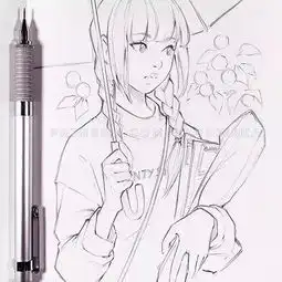 手绘美到犯规吸粉89万,确认眼神是自带仙气的美少女