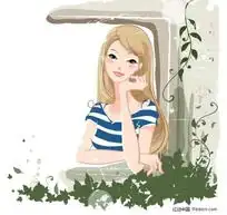 靠在窗户前的美女下载245640