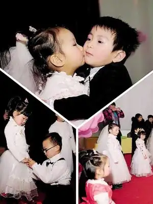 那些从幼儿园就开始撩妹的男孩有福气,老师有其子必有其父