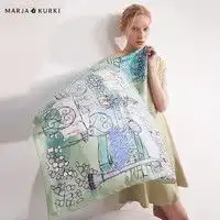 儿童围巾shanghaistory上海故事儿童围脖毛绒围巾70cm10cm多少钱