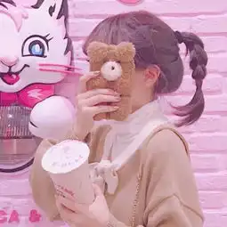 粉色诗意的女生文艺范头像妥妥的粉红少女