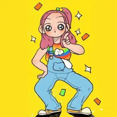 小女孩可爱头像卡通小姑