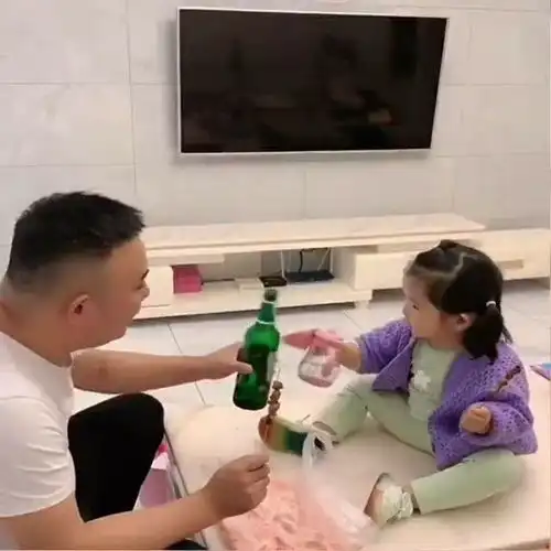 萌娃头像女搞怪小孩爸爸