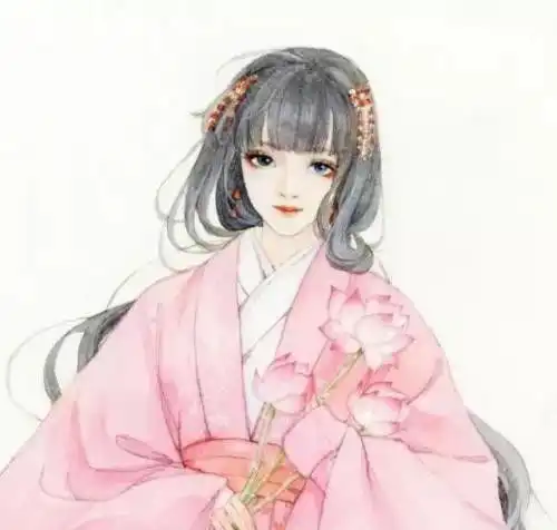 美女古风头像唯美