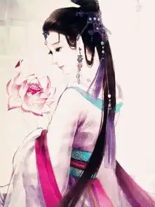 求红衣或紫衣侧脸动漫古装女子图片越多越好,谢谢