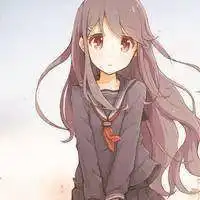 二次元黑发女生头像微信头像图片大全