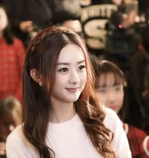 赵丽颖的百变发型都好看,尤其是第三款,少女感十足