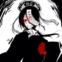 有没有男生恐怖的头像不要血腥腥的要阴森森很安静的黑白的是谁有啊