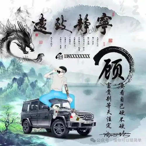2025姓氏头像第6期,2025招财好运一路向前个性签名头像,请查收