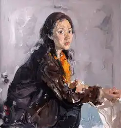 当代油画写实意象派的代表张延昭