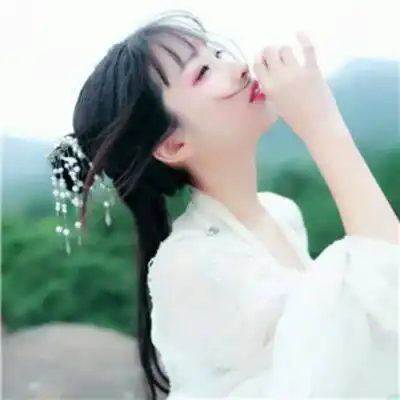 女生唯美头像闪闪发亮古