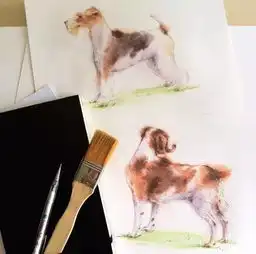 简单细腻,清新的水彩小品