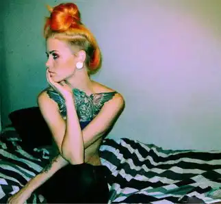 纹身女孩不止是个性加性感