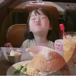 萌娃头像女搞怪小孩搞笑