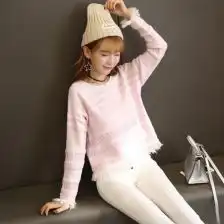 2017欧美女装秋冬新款欧美高端女装时尚纯色修身镂空毛衣针织打底
