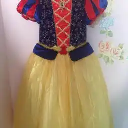 迪斯尼白雪公主礼服洋装连衣裙女童女宝宝萝莉disney正品