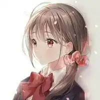 长发女生漫画头像唯美二