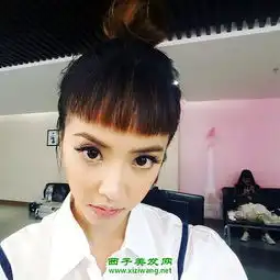 蔡依林齐刘海发型图片蔡依林好看发型造型