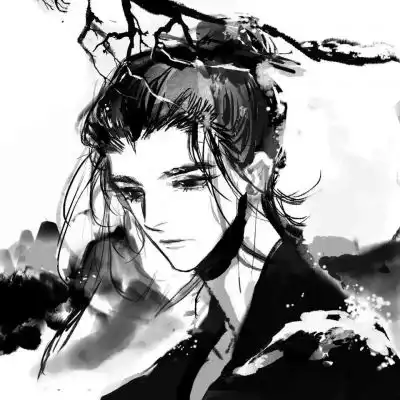 忧郁的头像男古风
