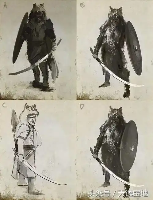 创作古代角色与战争场面来看看这位大神的作品吧,古典美