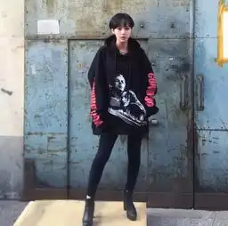 超短发纹身goe造型