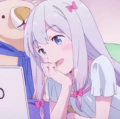 超可爱粉红色系动漫女生头像