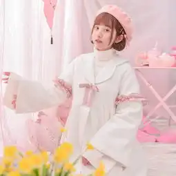 甜美可爱的少女范呢外套,穿上超显美哦