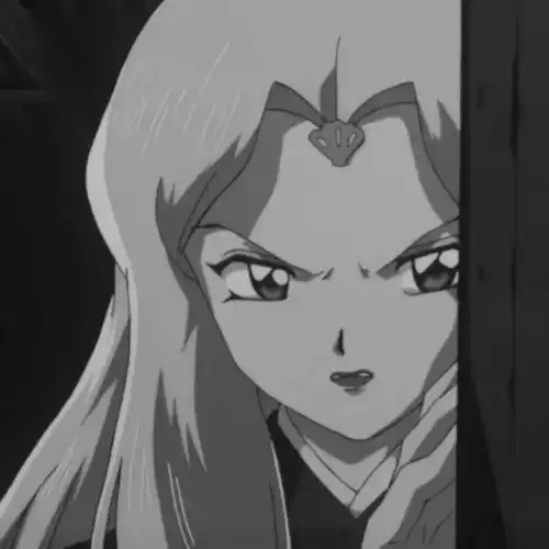 超好看的黑白动漫女生头像