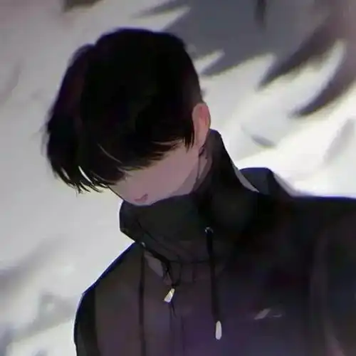 qq头像黑暗冰冷孤独男伤