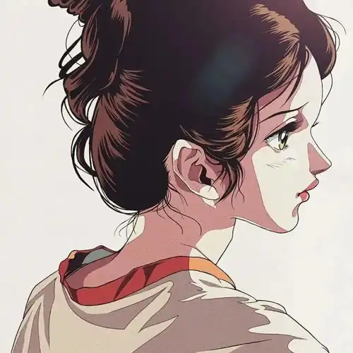 古风女生唯美头像我肩上是风,风上是闪烁的群星