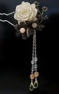 十二星座特有的古风发簪,白羊座高雅,射手座奢华