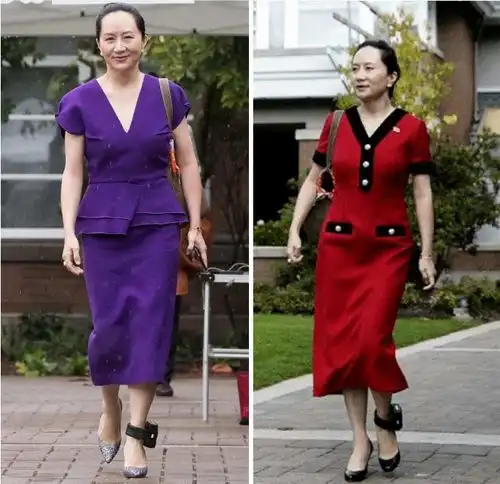 年过45岁的女人,别总是花一身,瞧孟晚舟这样穿,得体又大方