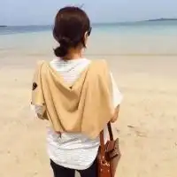 短头发头像女生背影微信头像图片大全