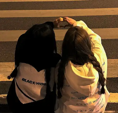 闺蜜头像氛围感真人