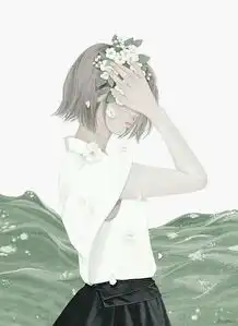 qq二次元头像女背影