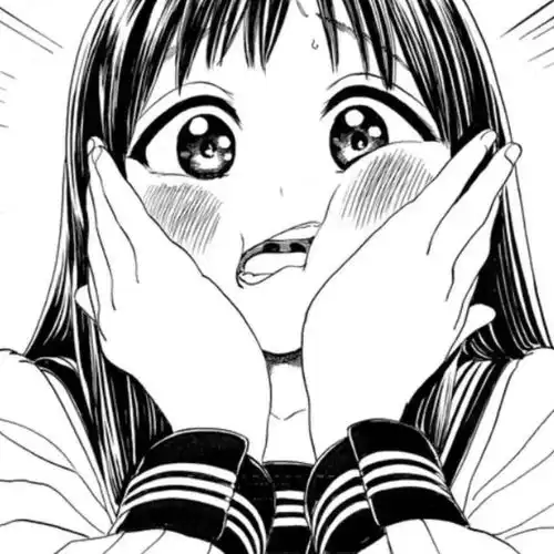 动漫头像个性女生黑白漫头