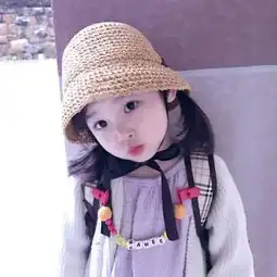 搞怪头像女小孩可爱