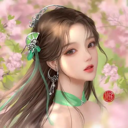 仙气飘飘的古风头像,碧瑶真是太好看了