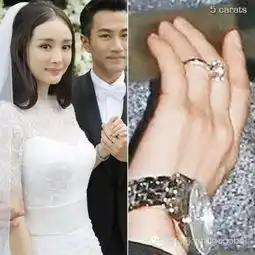 baby黄晓明婚期将至首晒巨钻圈内女星婚戒谁最豪图